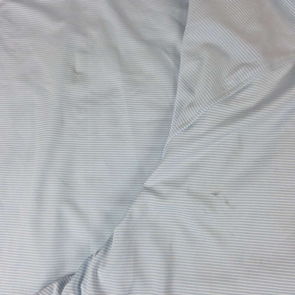 Walter Hagen Polo Shirt Mens 4XLT Blue White Striped Stretch Performance NWT - Picture 5 of 14